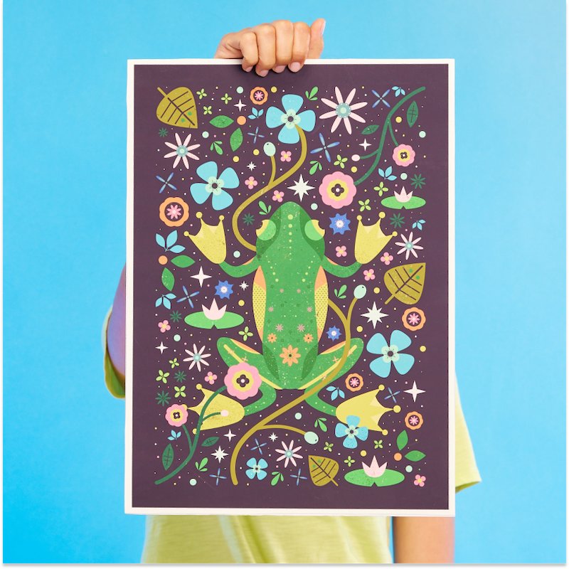 The Map of Mathematics Poster